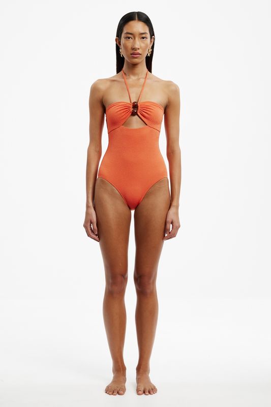 Tanya Maillot One Piece Swimsuit Persimmon