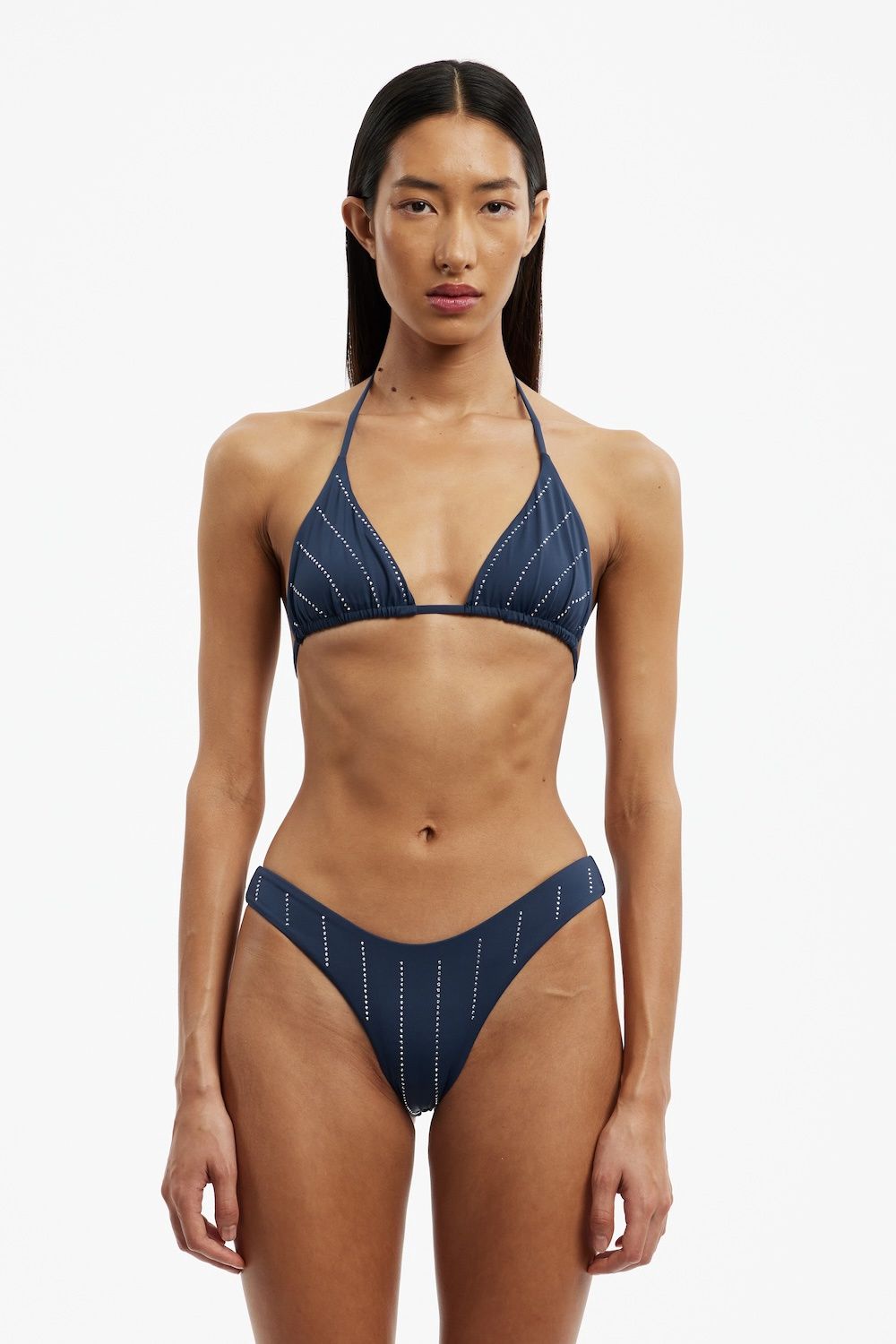 Aleia Brief Swimsuit Slate, Size: 2