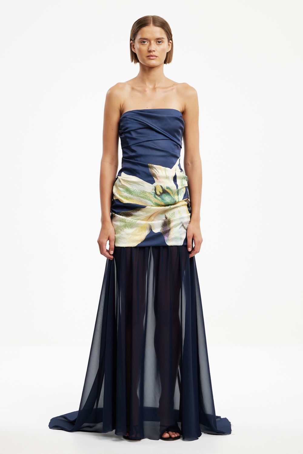 Tallie Dress Midnight Lilium, Size: 2