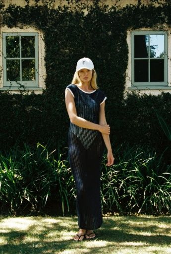 Halse Window Pane Dress