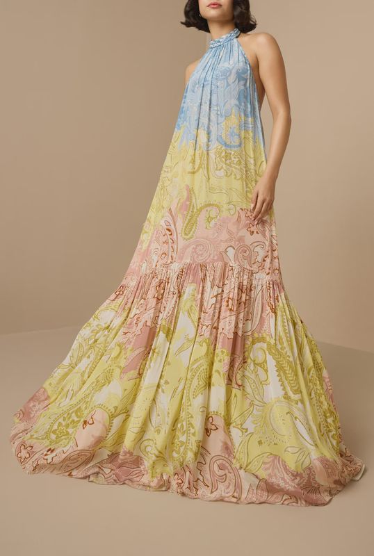 Fiza Long Dress Multi