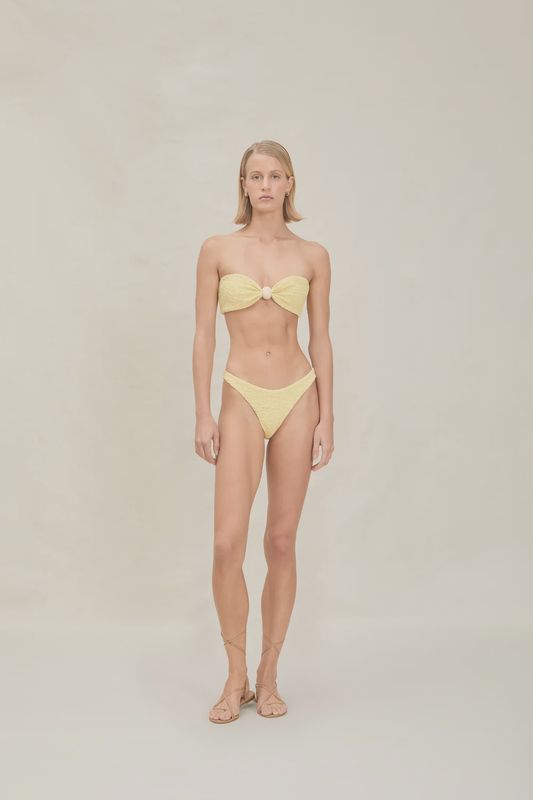 Nina Bathing Suit Bottom Lemon