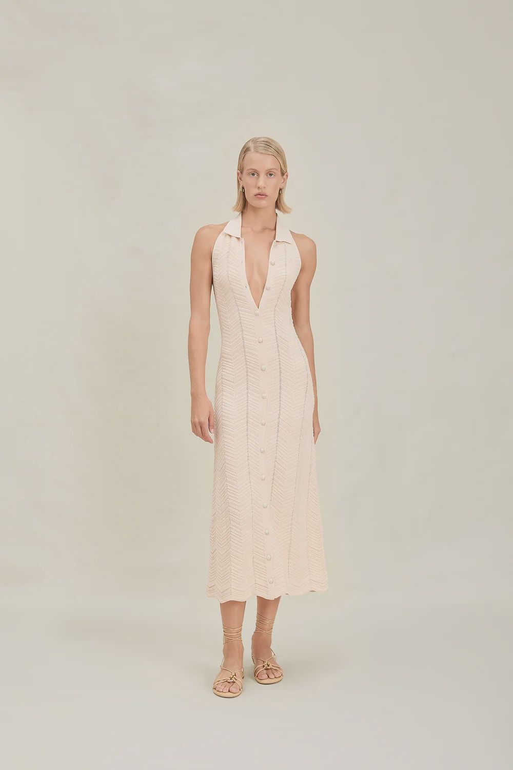 Val Dress Cream, Size: X-small