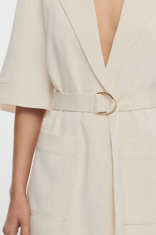 Bowie Mini Dress Alabaster