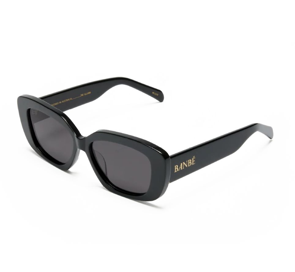 The Illiana Sunglasses, Color: Black