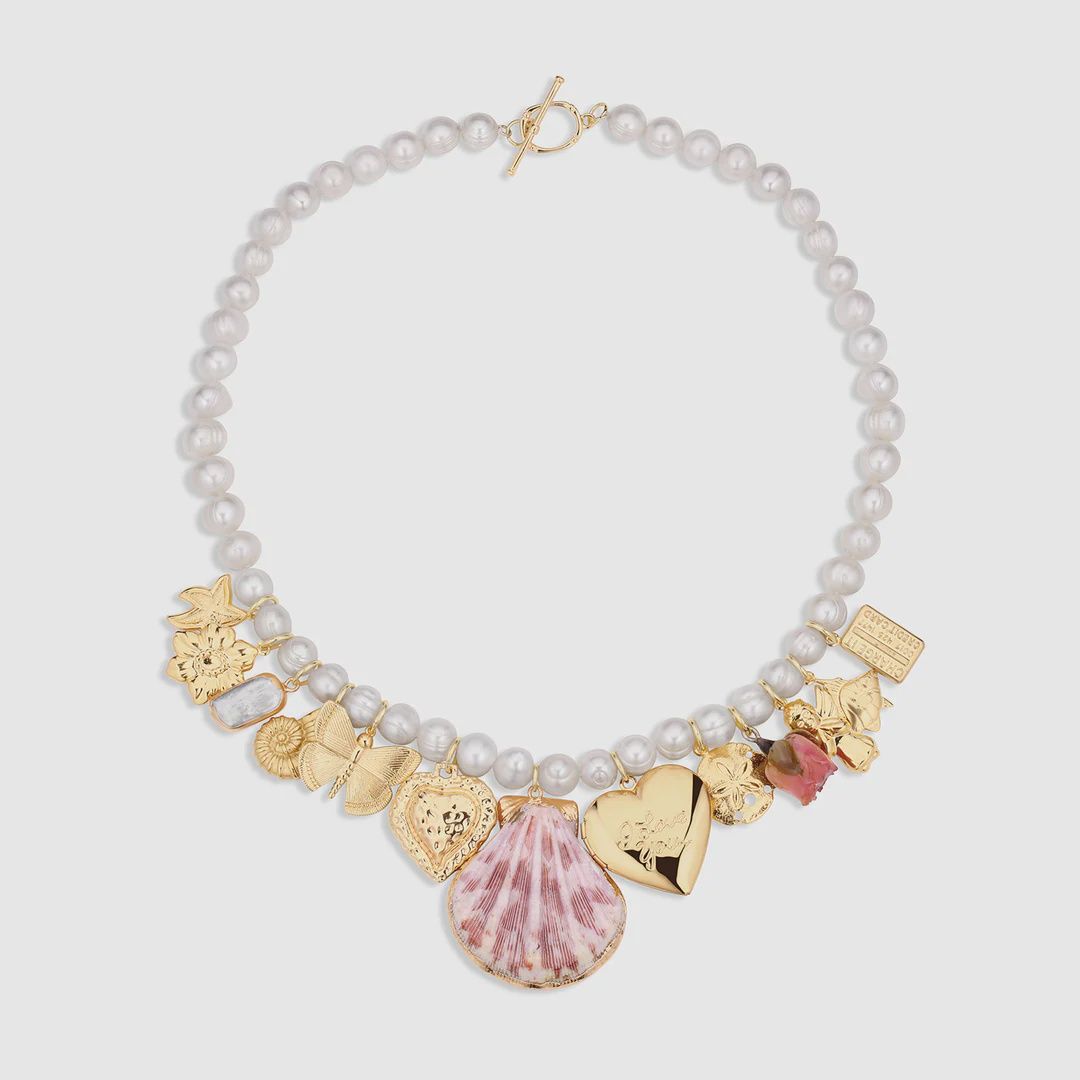 In the Clouds necklace, Size: OS