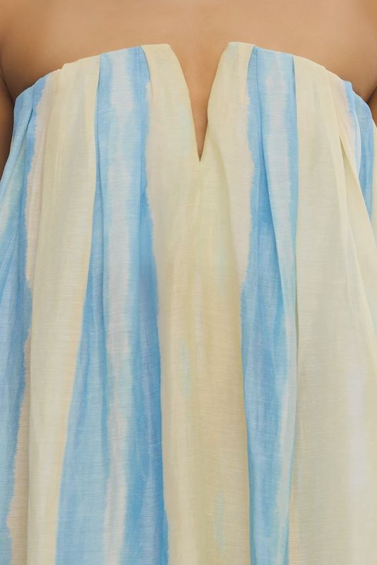 Juniper Maxi Dress Saffron Stripe