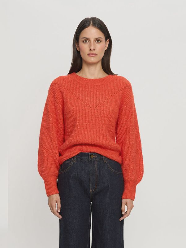 Reine Knit Red