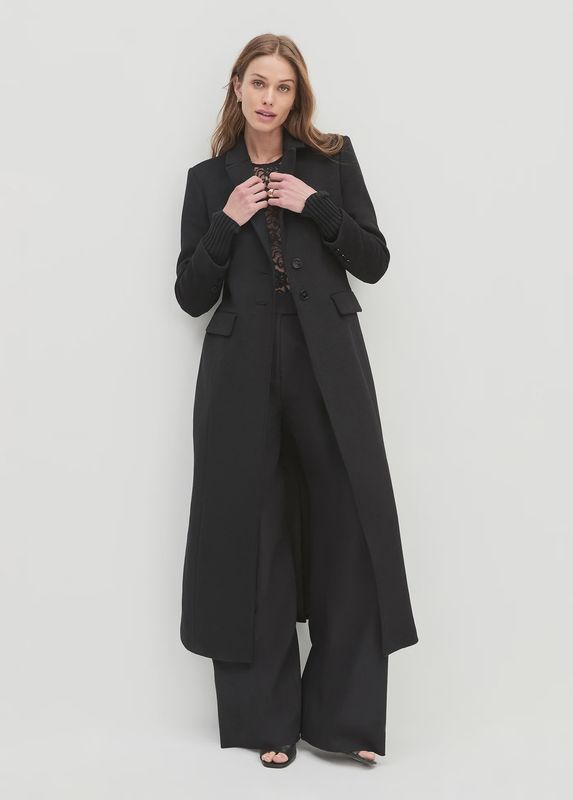 The City Coat Black
