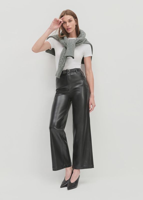 THE MISCHA SUPER HIGH RISE WIDE LEG ANKLE
