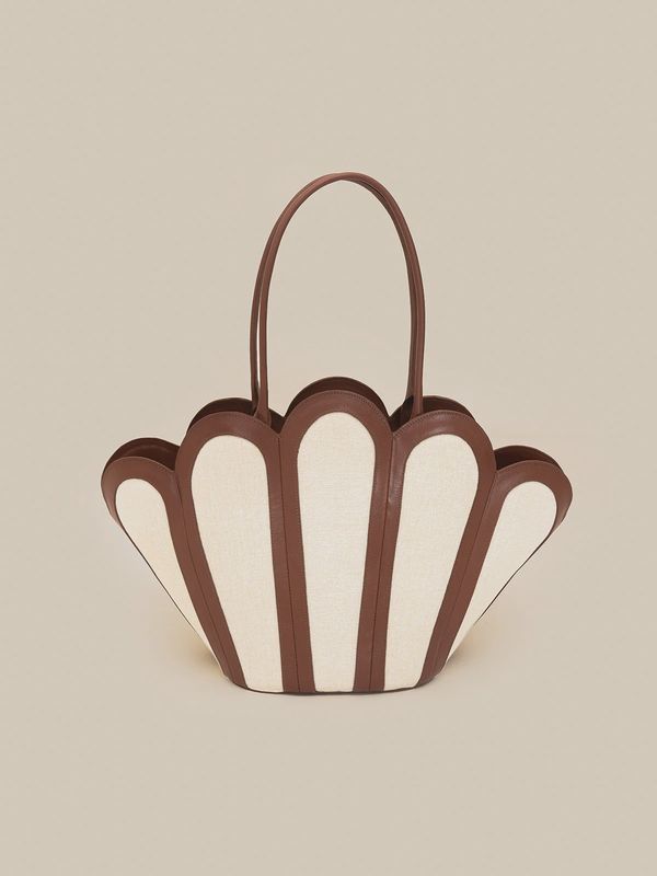 Abanico Tote Ivory