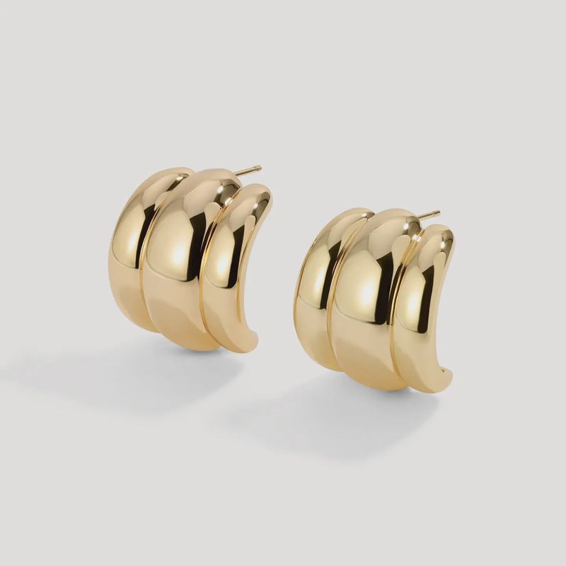 Elsa Shield Earrings