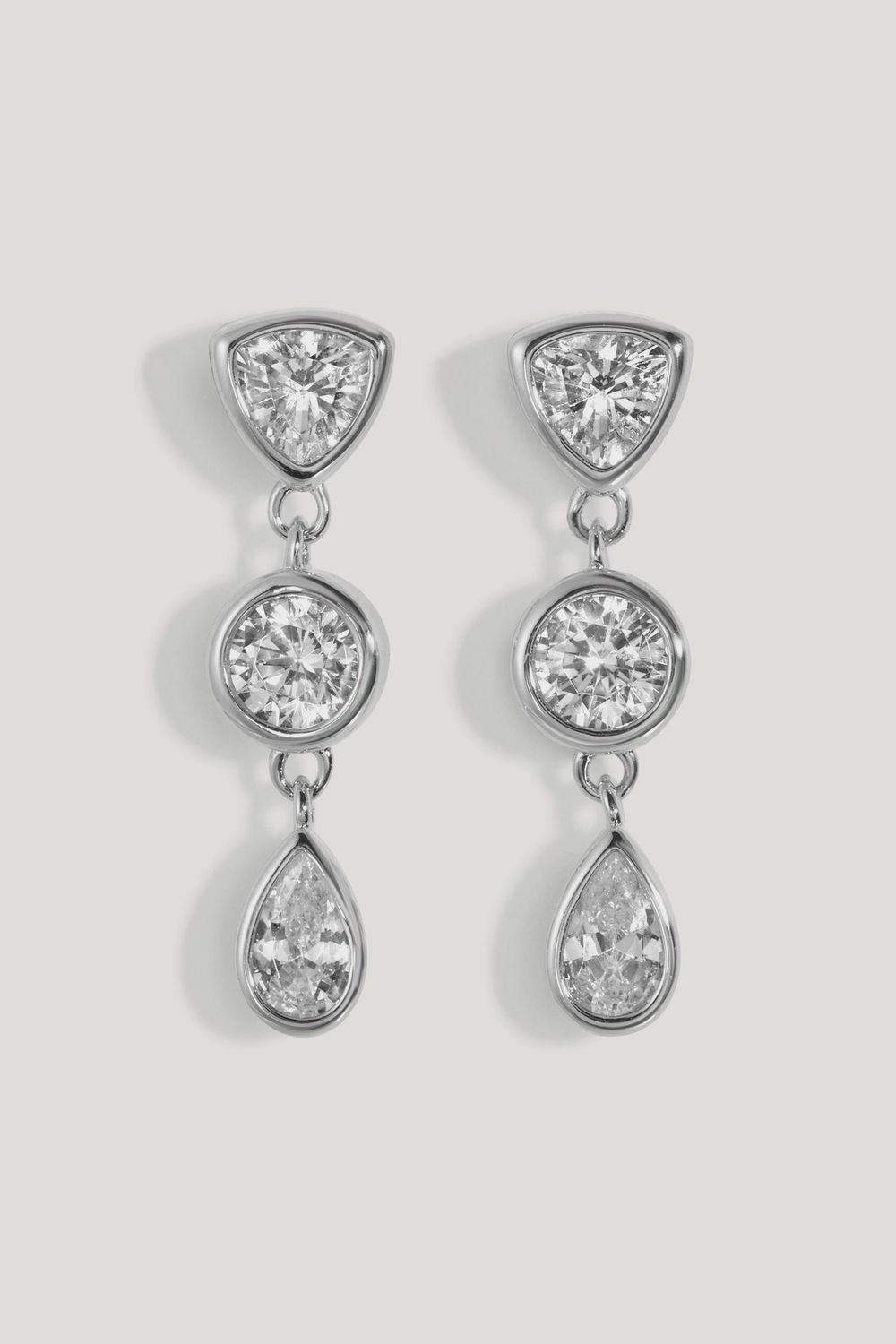 Eraz Studs, Color: silver