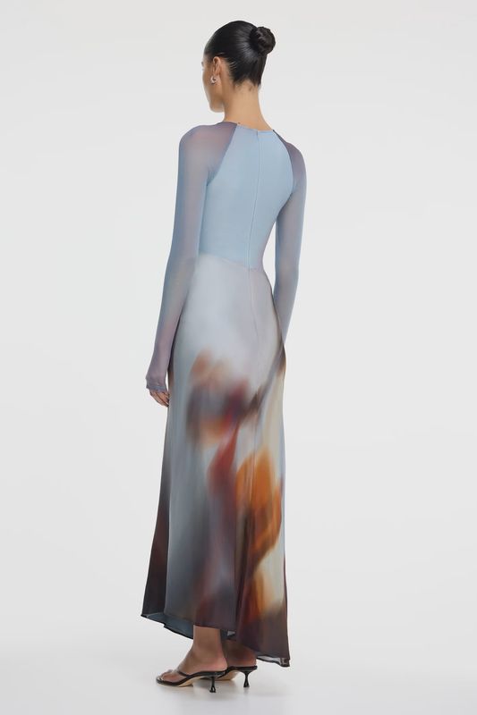 Sofiya Long Sleeve Maxi Dress Lucid Bloom
