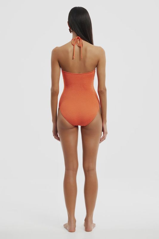 Tanya Maillot One Piece Swimsuit Persimmon