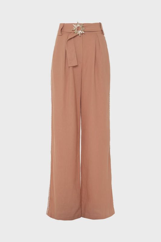 Tropic Linen Pant Brown