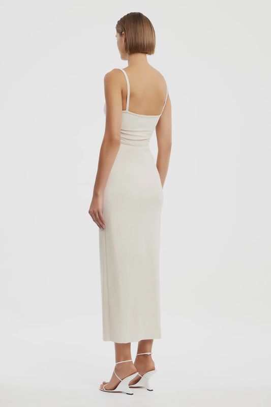 Maddie Midi Dress Seashell