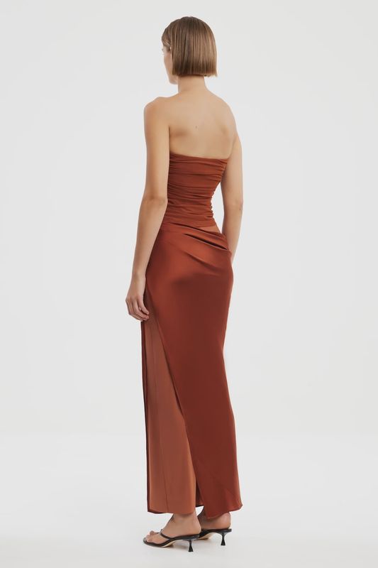 Brianna Maxi Skirt Clove