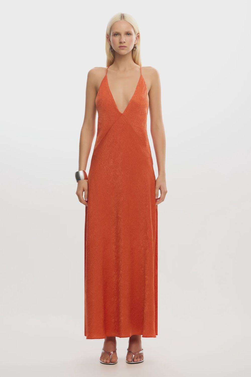 Arielle Maxi Dress Rust