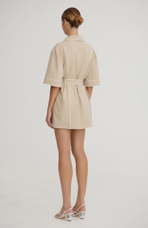 Abrielle Shirt Dress Sand