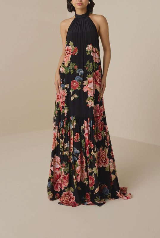 Rani Long Dress Black