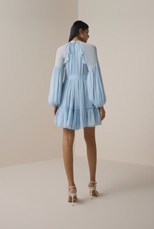 Hiya Short Dress Powder Blue
