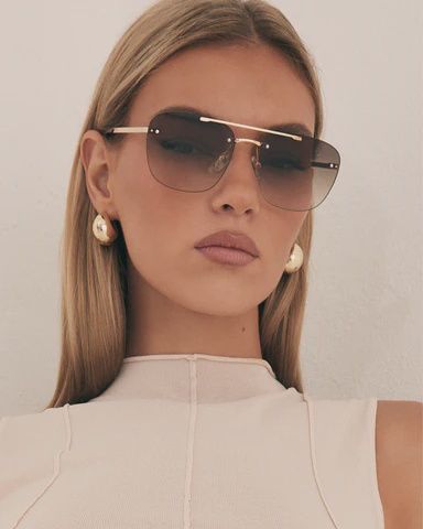 The Whiteley, Light Gold-Taupe Fade: One Size