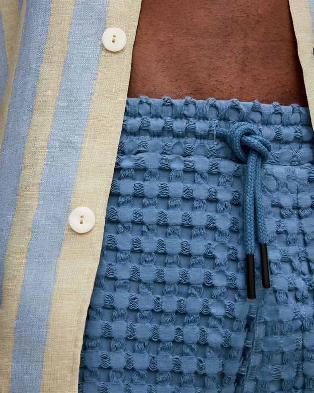 Men's Porto Waffle Shorts Coronet