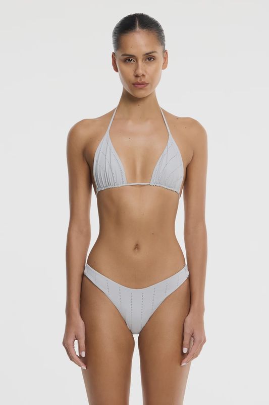 Aleia Brief Swimsuit Pewter