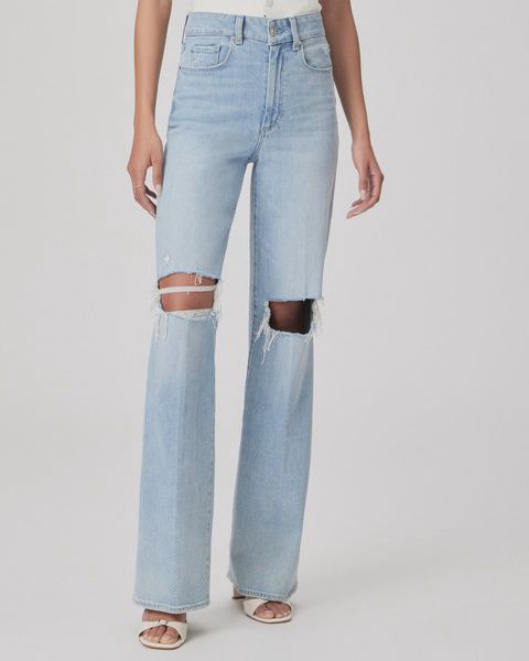 Sasha Maeve Destructed Jeans, Size: 25