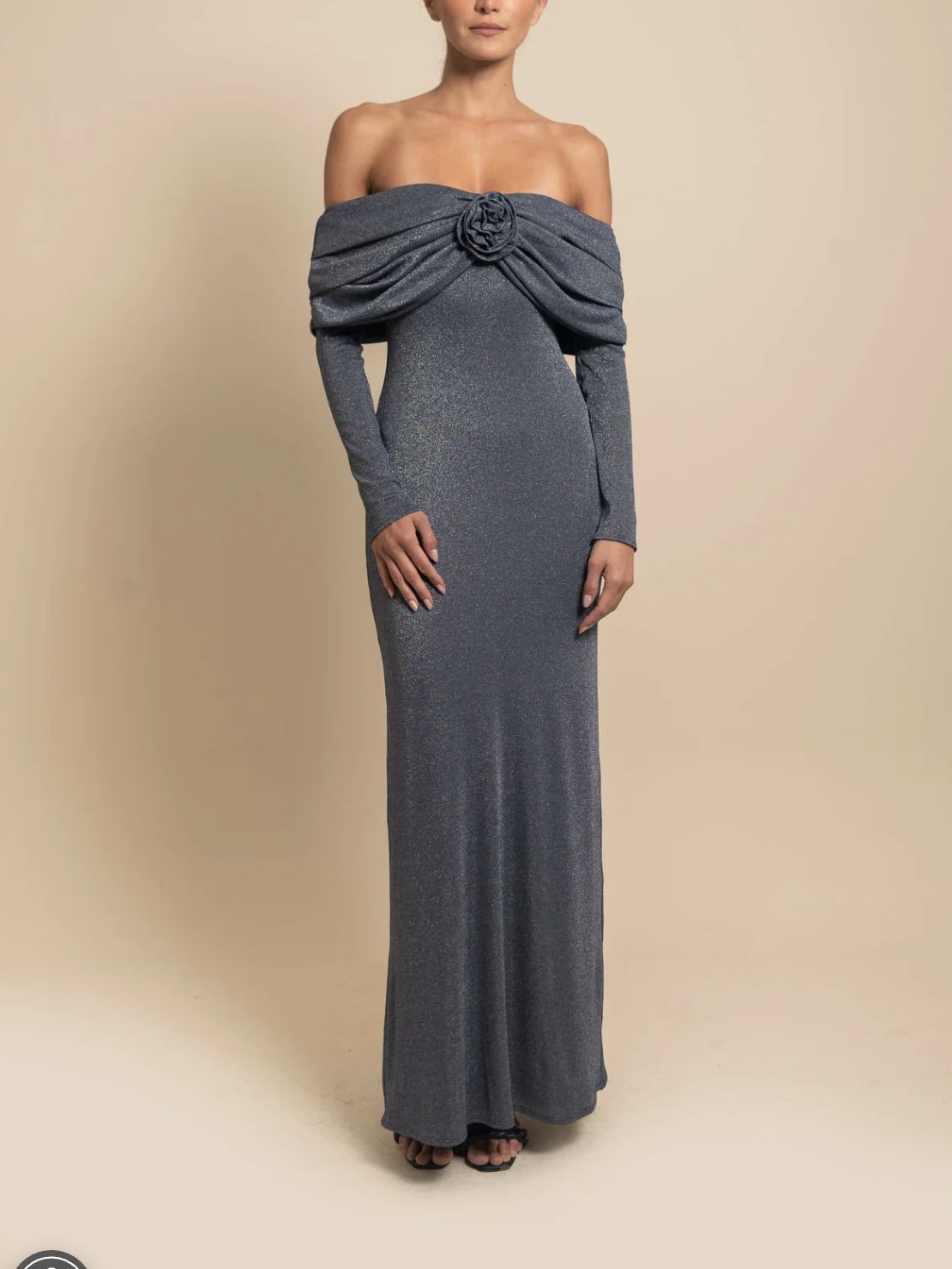 Daisy Dress Navy, Size: X-small