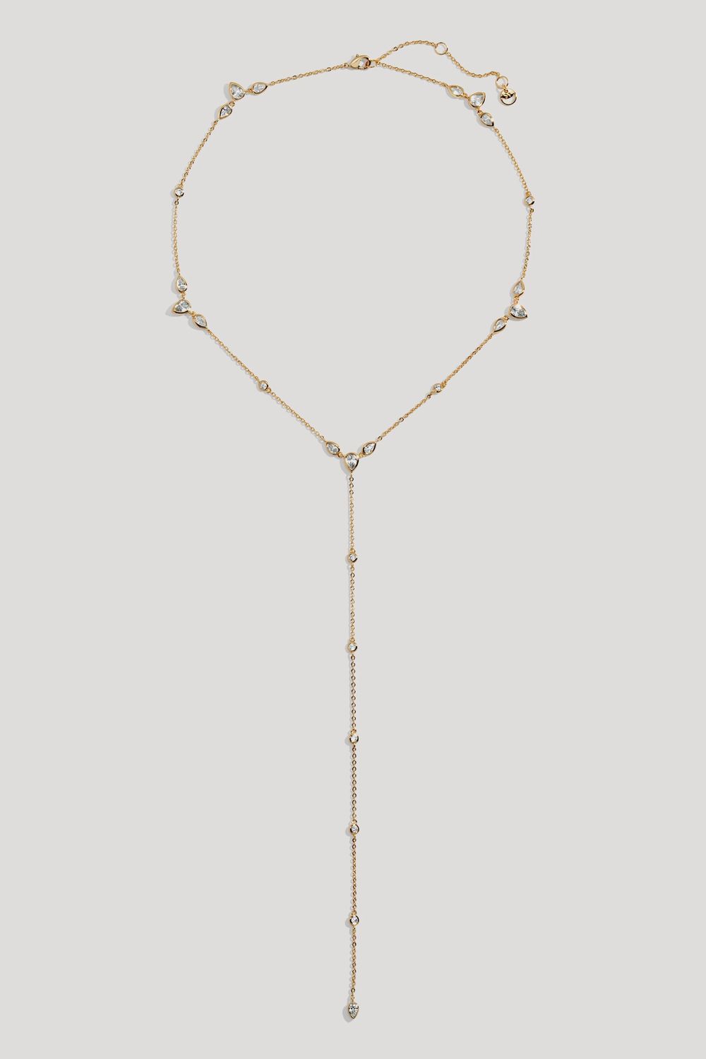 Aurora Lariat Necklace, Color: Gold