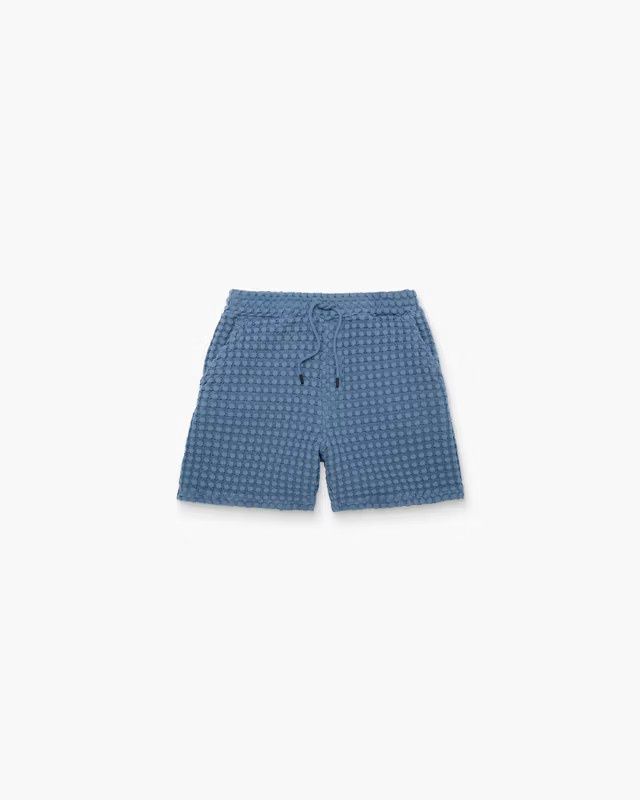 Men's Porto Waffle Shorts Coronet, Size: Small