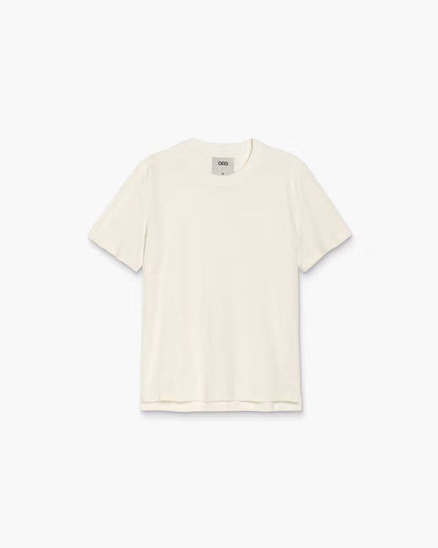 Men's Terry Tee White, Size: Small