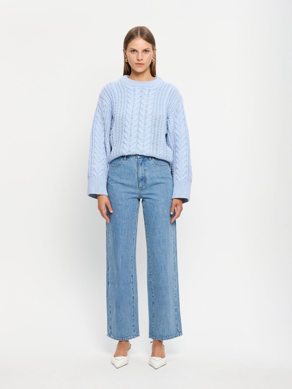 Brielle Knit Blue, Size: L