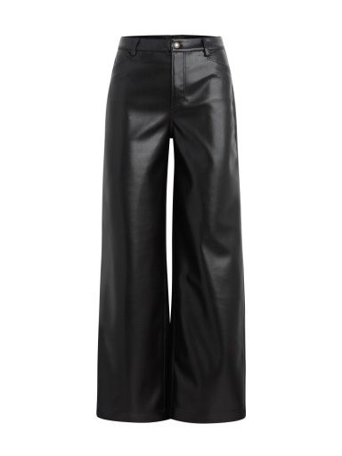 THE MISCHA SUPER HIGH RISE WIDE LEG ANKLE, Colour: raven, Season: fall 2025, Size: 29