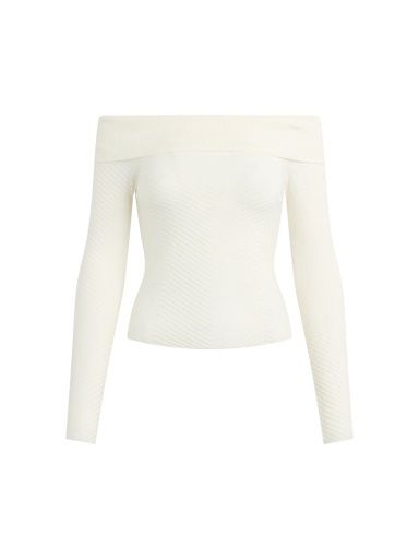 THE GOOD GRACES TOP, Colour: ivory, Season: fall 2025, Size: XS