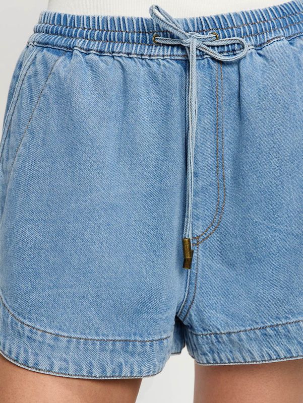 Emilie Denim Short Coast Blue