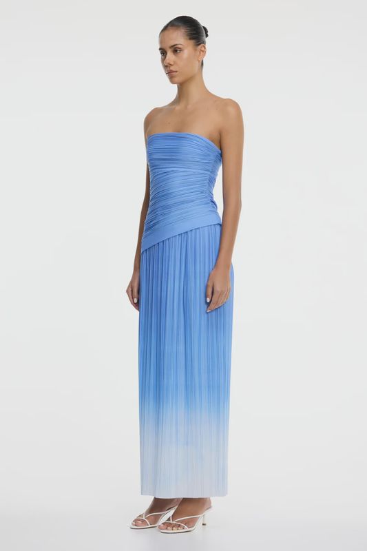 Nesta Maxi Dress Cornflower Mist