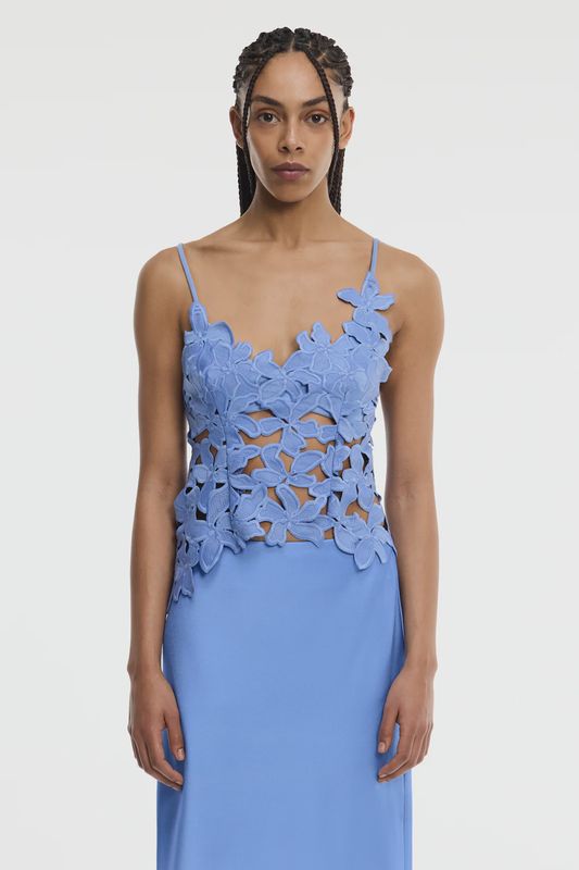 Idette Top Cornflower