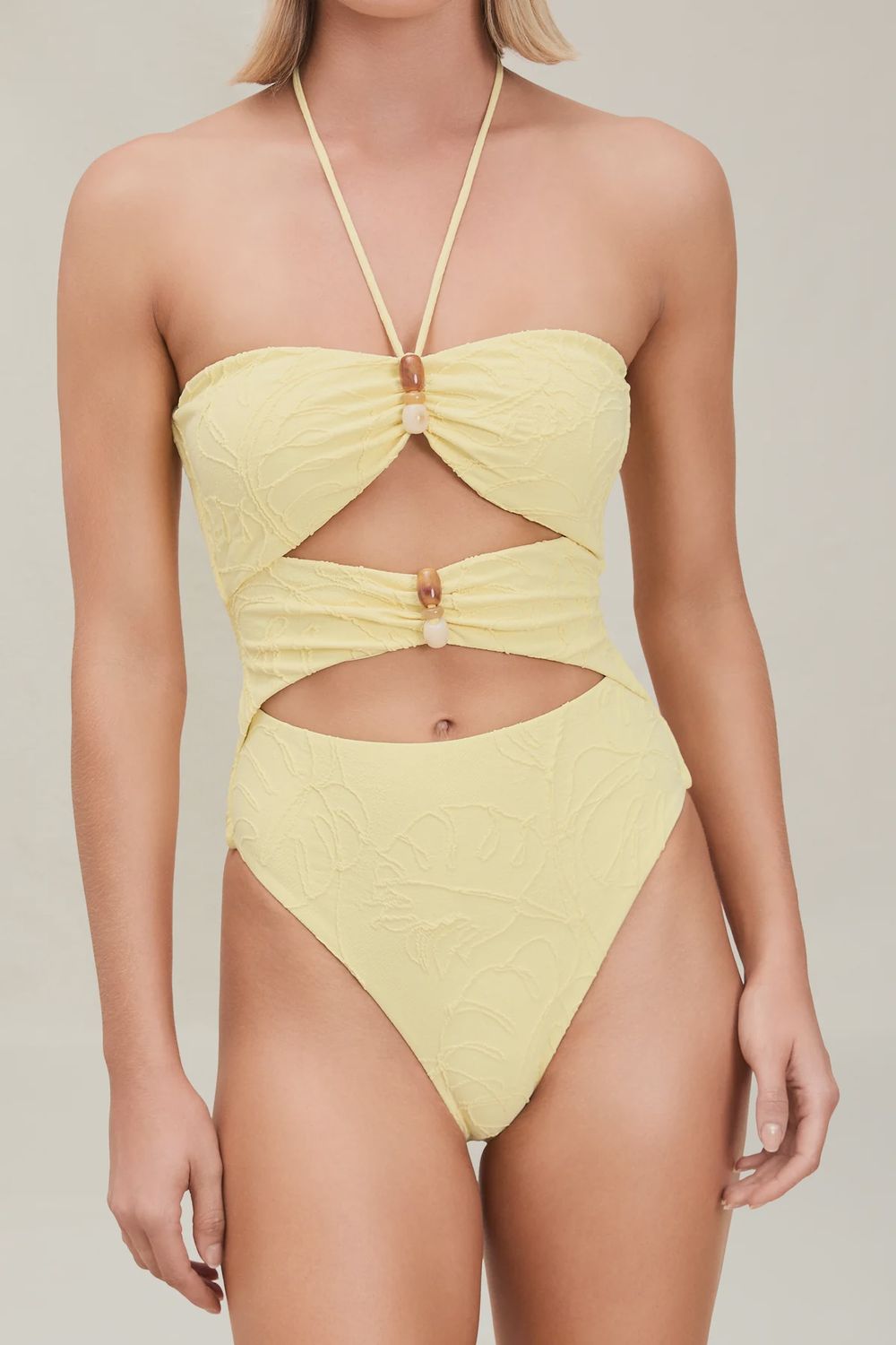 Isla Full-Piece Lemondrop, Size: XS