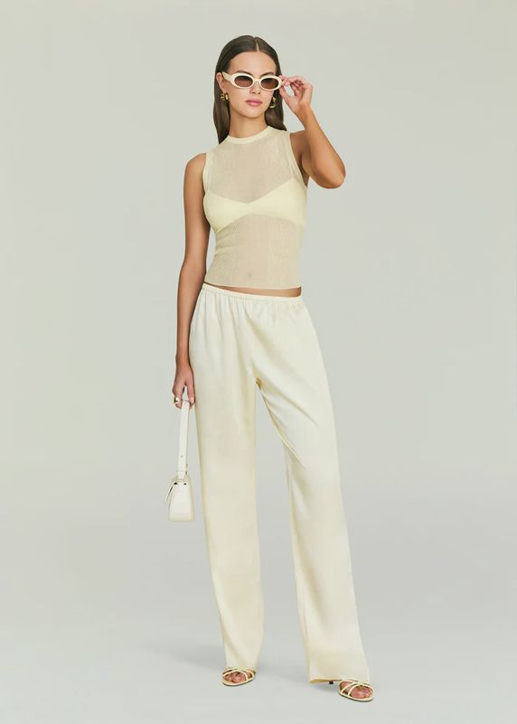 Viva Satin Pant Butter BUTR