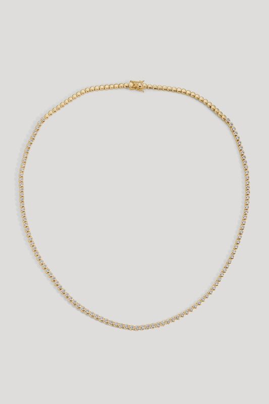 Mini Reese Tennis Necklace 15.5"