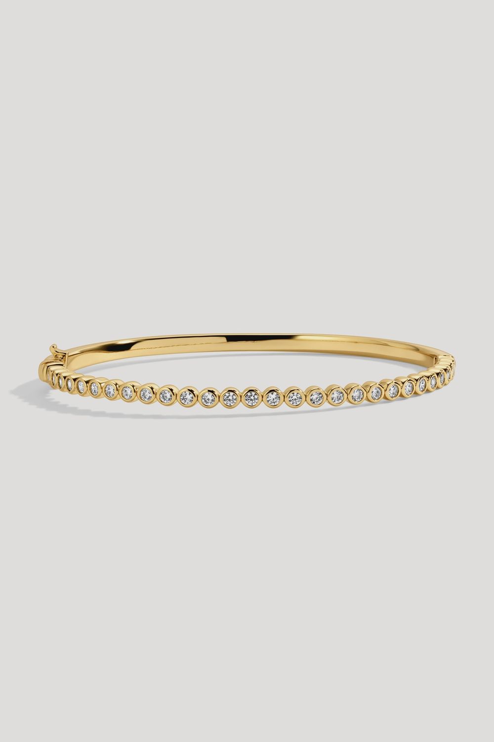 Reese Bangle 6" - 6.5", Color: Gold
