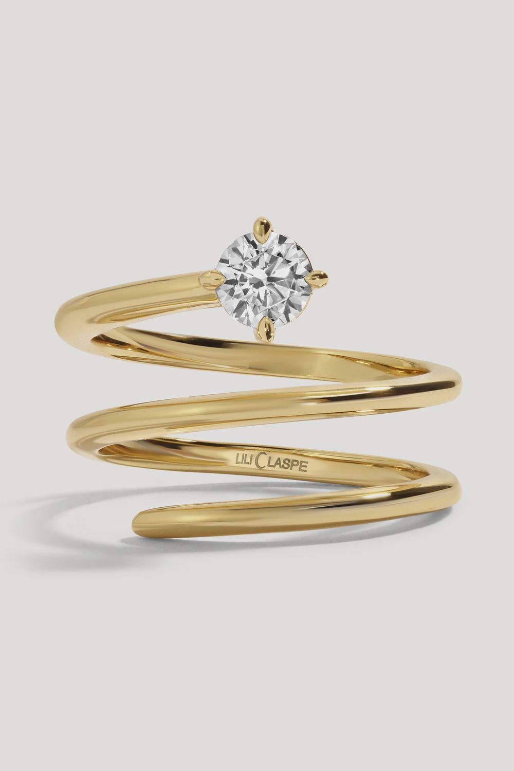 Bloom Wrap Ring, Color: Gold, Size: 6