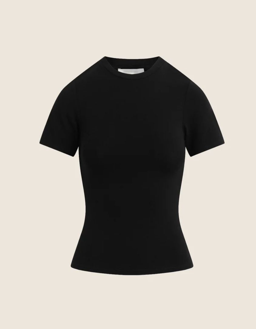 The Heritage Baby Tee BLACK, Size: XS
