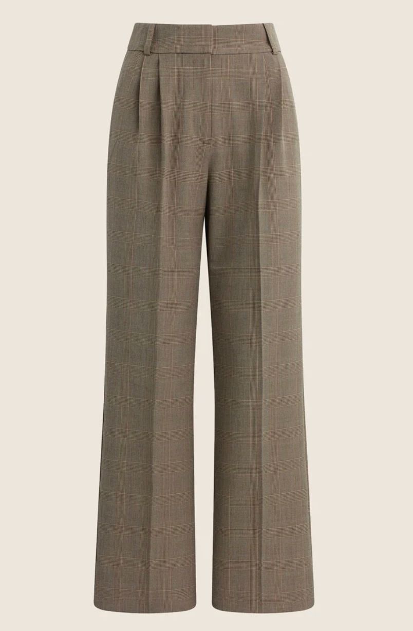 The Favorite Pant 34' JAVA PLAID, Size: 2