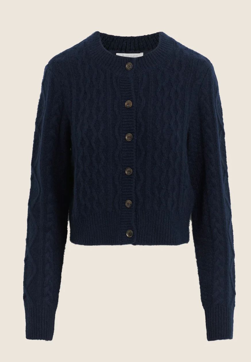 The Eleanor Cardigan NAVY, Size: XS