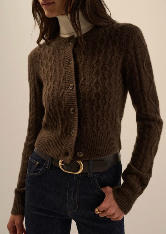 The Eleanor Cardigan GANACHE