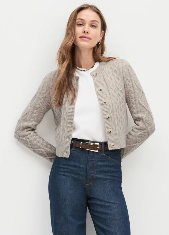 The Eleanor Cardigan Basmati